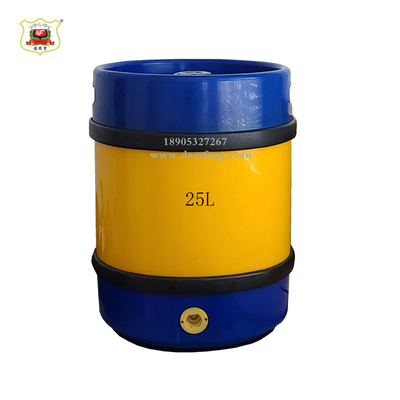 柱形全塑双层卡瓦斯保鲜桶饮料保鲜桶25L