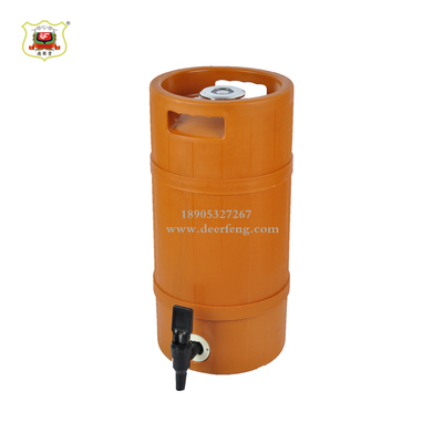 美标内钢外塑双层啤酒保鲜桶5L