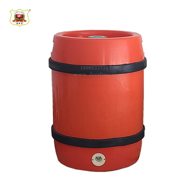 柱形全塑双层卡瓦斯保鲜桶饮料保鲜桶20L