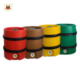 柱形全塑双层啤酒保鲜桶5L