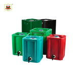 方形全塑双层啤酒保鲜桶5L