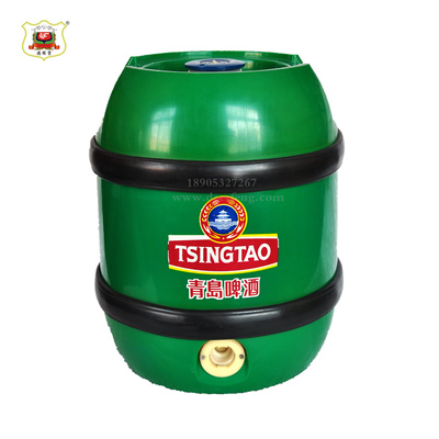 圆型全塑双层啤酒保鲜桶15L