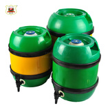 圆型全塑双层啤酒保鲜桶10L