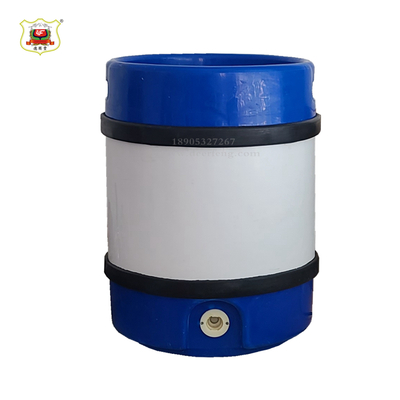 柱形全塑双层卡瓦斯保鲜桶饮料保鲜桶25L