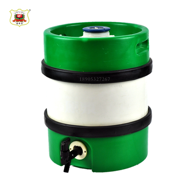 柱形全塑双层啤酒保鲜桶5L10L