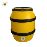 鼓型全塑双层啤酒保鲜桶5L