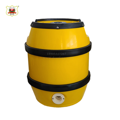 鼓型全塑双层啤酒保鲜桶5L