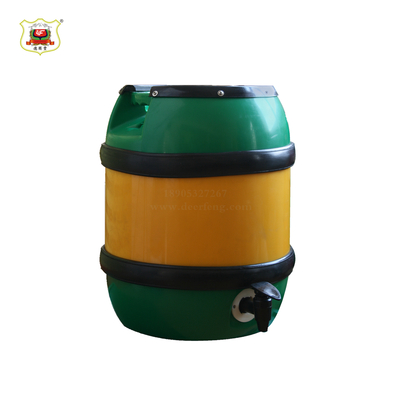 圆型全塑双层啤酒保鲜桶15L