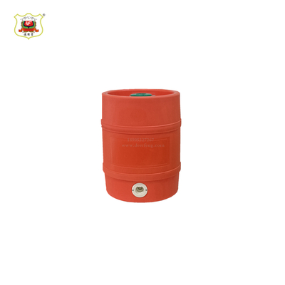 圆形木纹全塑双层啤酒保鲜桶2L