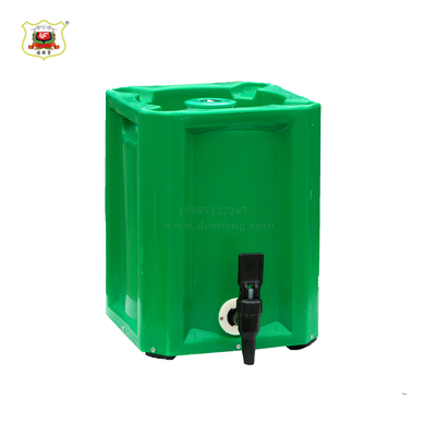 方形全塑双层啤酒保鲜桶5L