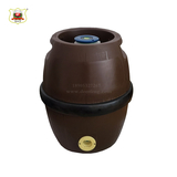 鼓型全塑双层啤酒保鲜桶5L