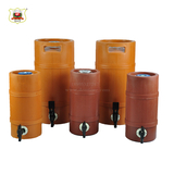 美标全塑木纹双层啤酒保鲜桶2L5L