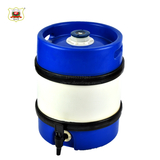 柱形全塑双层啤酒保鲜桶5L10L