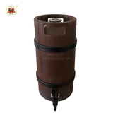 美标内钢外塑双层啤酒保鲜桶5L