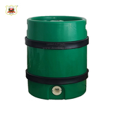 柱形全塑双层啤酒保鲜桶5L10L