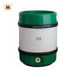 柱形全塑双层卡瓦斯保鲜桶饮料保鲜桶25L