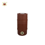 美标木纹内钢外塑双层啤酒保鲜桶2L