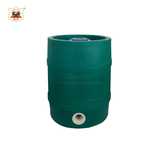 圆形木纹全塑双层啤酒保鲜桶5L